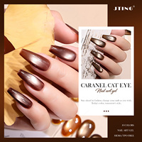 JTING Fournisseur de premier plan Vernis gel magnétique effet œil de chat Caramel 10 couleurs Automne Hiver Sans TPO Sans HEMA OEM ODM