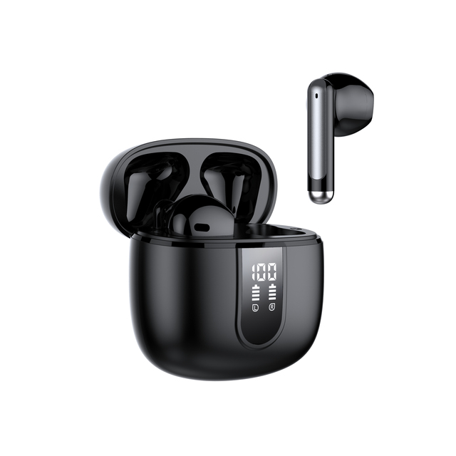 TWS Earbuds Wireless Noise Cancelling HiFi Stereo Earbuds Digital Display JL Hybrid ANC for 5.4 IPX4 Waterproof 24 Hours