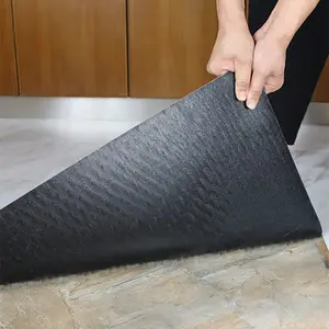 ECO Marble Grain Print Effect Glue Down Plastic Vinyl Planks PVC Floor Tile For House