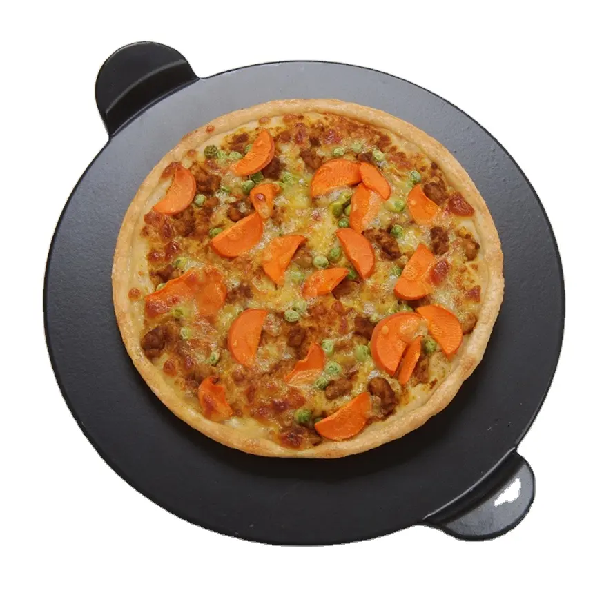 Commercio all'ingrosso di figura Rotonda BBQ Pizza In Pietra Per La Cottura