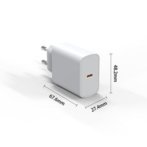 Adaptador de Carga Rápida GaN de 45W con un Solo Puerto Tipo-C y Enchufe Europeo, Certificado CE y RoHS - Product Image 2