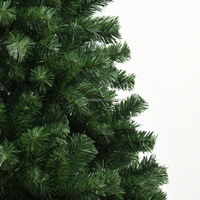 210CM PVC abnehmbarer Weihnachts baum 1300 Zweige Wieder verwendbare Steh basis für kommerzielle Home Party Hotel dekoration Weihnachts zubehör