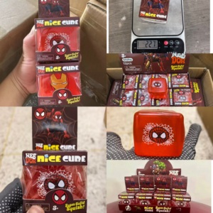 Nuevo Cubo Sensorial Schylling Needo de Dibujos Animados, Cubos de Gatos Superhéroes, Cubo de Espuma para Apretar, Cubo Sensorial de Spider-Man y <span class=keywords><strong>Bob</strong></span> <span class=keywords><strong>Esponja</strong></span> - Product Image 2