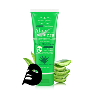 Aichun beauté soins de la peau naturels blanchissant l'<span class=keywords><strong>aloe</strong></span> vera avec collagène visage noir décoller masque pour toute la peau - Product Image 5