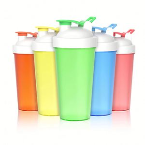 Gobelet à milkshake pour protéines en poudre personnalisé en usine, 700 ml, anti-fuite, à boire directement, portable, pour le fitness et les sports, en plastique, applicable - Product Image 1