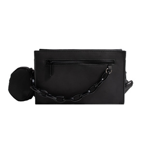 Sacs bandoulière <span class=keywords><strong>sport</strong></span> tendance, lot <span class=keywords><strong>de</strong></span> 2, <span class=keywords><strong>sac</strong></span> messager, <span class=keywords><strong>sac</strong></span> à main, <span class=keywords><strong>sac</strong></span> à bandoulière en cuir PU, chaîne, couleur unie, <span class=keywords><strong>sac</strong></span> pour <span class=keywords><strong>femme</strong></span> - Product Image 5