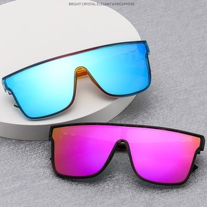 แว่นกันแดดแบบ unisex รุ่น QS808 ป้องกันรังสียูวี 400 เลนส์พลาสติก PC กรอบโลหะ สำหรับกิจกรรมกลางแจ้ง ปั่นจักรยาน ตกปลา ป้องกันแสงแดด - Product Image 1