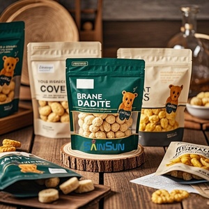 Bolsa Doypack Personalizada con Cierre Zip para Galletas, Bizcochos, Frutas y Frutos Secos de 50g y 100g - Product Image 1
