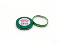 Tapas de rosca de hojalata personalizadas de 43 mm, 70 mm, 82 mm para botellas de vino, tarros de grado alimenticio, a prueba de fugas, ecológicas