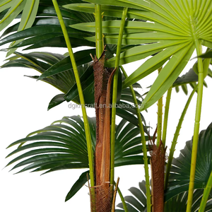 Planta Artificial de Palmera de Abanico KJM Craft de 100 cm, Plástico Verde Realista para Decoración de Interiores, Exteriores, Hogar y Jardín - Product Image 4