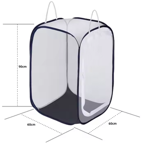 Longue durée 60*60*90cm pliable Pop-Up élevage d'insectes élevage maille Cage solide serre pièges pour jardin plante antiparasitaire - Product Image 1