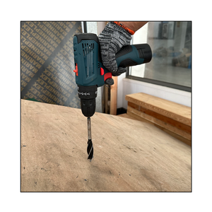 Tournevis 12V personnalisable Conception compacte Projets de bricolage à la maison 24 pièces accessoires Outils électriques au lithium-ion Perceuse à percussion sans fil - Product Image 1