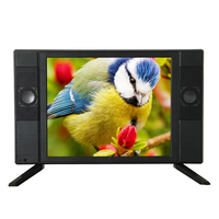 Kleiner 15-Zoll Tragbarer Flachbildfernseher mit LED-Hintergrundbeleuchtung 12V AC 220V Dual-Nutzung für 12V-Fahrzeuge und 220V-Heimgebrauch
