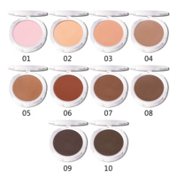 Maquillage cosmétique en poudre légère pressée pour un maquillage parfait et durable