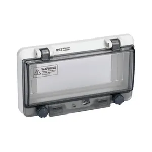 Saipwell Y IP66 protectora transparente cubierta de ventana eléctrica Material de la PC 2 vías interruptor caja