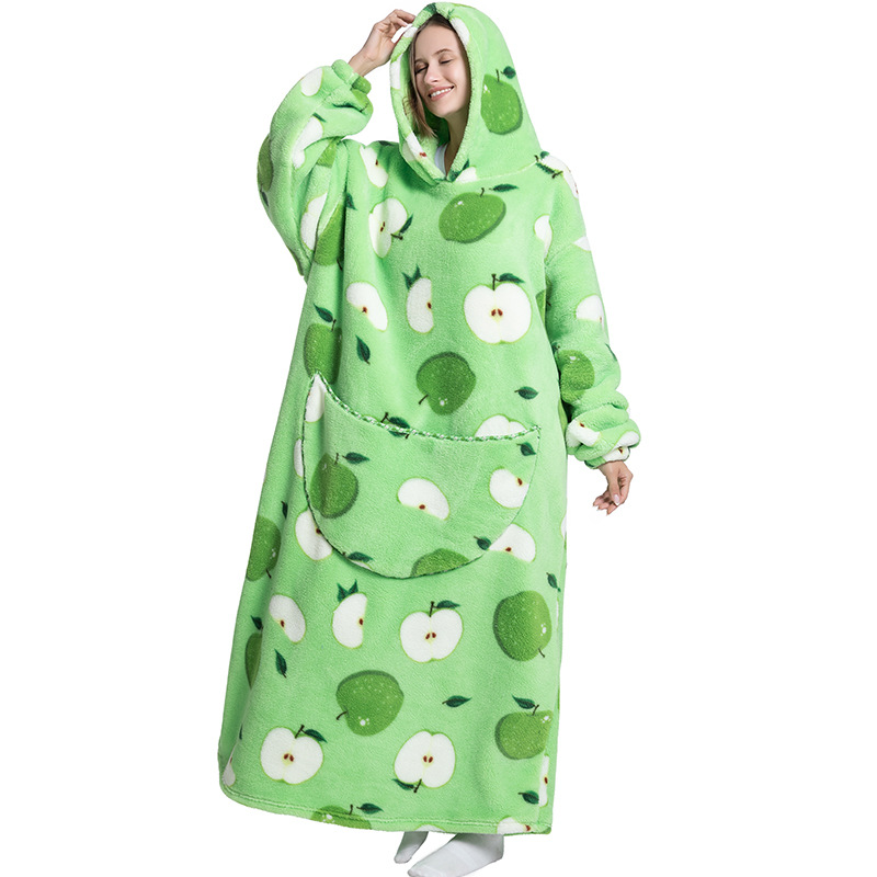 Green apple thermal jacket-extended length