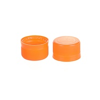 Bouchon de bouteille à vis en plastique PE de 28mm et couvercles pour bouchon de bouteille de boisson Plusieurs couleurs Couvercles de bouteille de boisson personnalisables