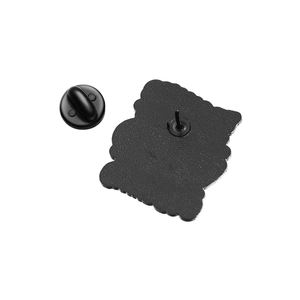 Эмалированная брошь с металлическим лацканом - Product Image 5