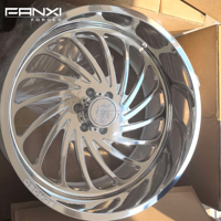 Jantes forgées sur mesure pour pick-up 20x10 20x12 22x10 22x12 24x12 24x14 avec enjoliveurs flottants pour GMC Sierra Chevrolet