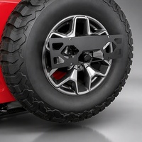 Support de plaque d'immatriculation robuste pour pneu de secours, en acier au manganèse, pour Ford Bronco, vente directe usine