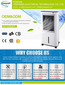 Refroidisseur d'air portable à énergie solaire, refroidisseur d'air général sur pied sans fenêtre avec roues pour usage domestique - Product Image 5