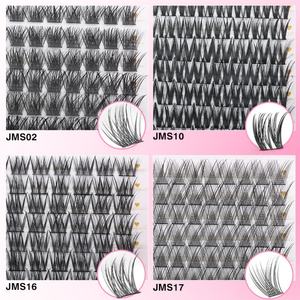 Custom Private Label 200D Mega Volume <b>Lash</b> Clusters 10-16MM Fluffy 3D Eyelash Clusters <b>Kit</b> Synthetic Hair Segmented <b>Lash</b> Book - Product Image 2