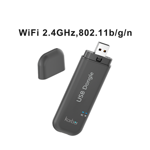 Router WiFi Mini USB 4G LTE Karbor con Slot per Scheda SIM, 300Mbps, WiFi 2.4G, WPS Abilitato, per <span class=keywords><strong>Internet</strong></span> in Viaggio e Lavoro Remoto - Product Image 6