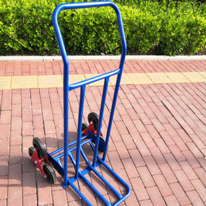 Carro de Almacén Manual HT1312 Plegable de Acero con Cuatro Ruedas para Transporte de Carga - Product Image 1