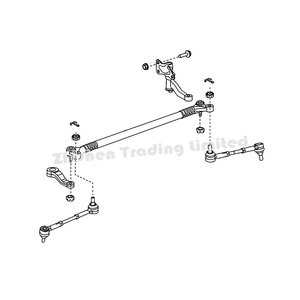 Pour BAIC <span class=keywords><strong>BJ40</strong></span> BJ40L essence diesel châssis boîtier de direction biellette médiane pied moyen barre d'équilibre B00005071 - Product Image 2