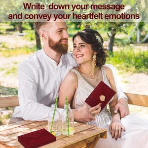 Enveloppes en velours pour mariage, 5 x 7 pouces, vintage, douces, rectangulaires, élégantes, pour <span class=keywords><strong>invitation</strong></span>, cadeau, remerciements de mariage, lettre - Product Image 6