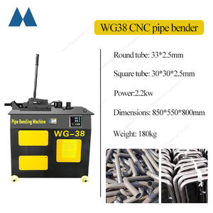WG26 WG38 WG51 WG76 Tubo Redondo Dobrador De Tubo Quadrado CNC Moldes Personalizados Máquina De Dobra De Tubos De Aço Inoxidável - Product Image 3