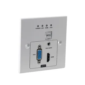 Hardrock86 Metal pour VGA, transmetteur mural, projecteur, rallonge de câble réseau pour utilisation murale, sur table ou au sol - Product Image 2