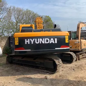 Hyundai 220lc máquina escavadeira hidráulica, escavadeira trator para venda