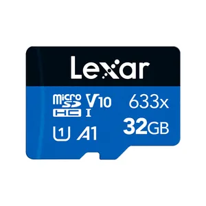 Lexar 32GB TF mikro hafıza kartı C10 U3 V30 A2 yüksek hızlı hafıza kartı okuma hızı 100 MB/s 633x