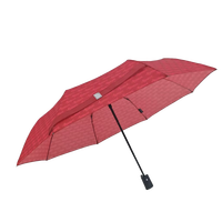 Parapluie pliant compact, léger, semi-automatique, imperméable, coupe-vent, portable, personnalisé, pour les voyages et le rangement, idéal comme cadeau d'affaires