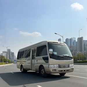 Luxury <strong>Minibus</strong> Diesel Customized LOGO 23 Seater Coaster China Bus For Sale Used Bus - Product Image 2