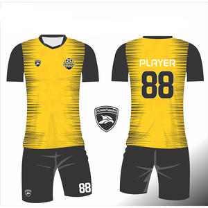 Diseño de logotipo personalizado de alta calidad, uniforme de fútbol, conjunto completo de ropa deportiva para adultos y niños para equipos - Product Image 1