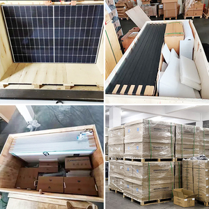 220 V doppio lato pannelli solari 590w 580w 550w Mono cristallino Topcon tetto solare sistema di pannelli per la casa - Product Image 4