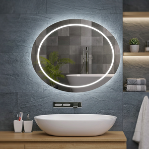 Espejo LED de Pared Minimalista sin Marco para Baño, Maquillaje y Dormitorio - Product Image 5