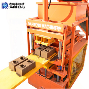 DF2-10 Small Business Machine Ideas Home Soil Clay <strong>Earth</strong> <strong>Interlocking</strong> <strong>Brick</strong> Making for Construction House - Product Image 1