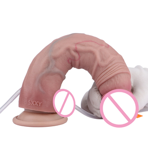 SXXY eiaculazione gonfiabile Dildo anale Plug per donne uomini realistici giocattoli sessuali in Silicone per la prostata vaginale gioco di prodotti sessuali fabbrica - Product Image 6
