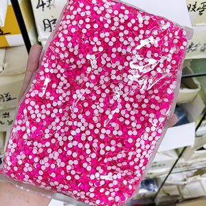 延拓批发非修补水钻多色平背水晶荧光玻璃水钻美甲装饰 - Product Image 3