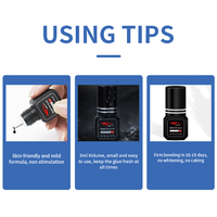 CEIBAM 3 Sec Hypo-Sensibilité Adhésif 3ml OEM ODM DIY Cils Colle Formule Douce Auto-Greffage Extensions de Cils Produit