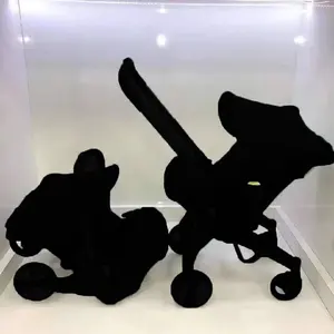 Good Quality 360 Degree Handle Cochecito Funcional High Landscape 4 In 1 Carseat Baby Strollers