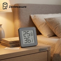 ZenMeasure Best-seller pour capteur de température 5.0, thermomètre numérique, hygromètre portable avec grand écran LCD