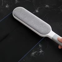 1 Stück multifunktionale wiederverwendbare Staubbürste, doppelseitiger Tierhaarentferner, für Bettwäsche, Teppichreinigung, ideal für den Einsatz im Wohnzimmer