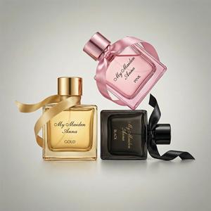 Coffret cadeau de luxe pour elle, 3 pièces, taille standard, parfum floral boisé longue durée, écologique, cadeau de la Saint-Valentin, cadeau de Noël - Product Image 2