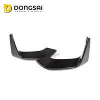 Séparateurs avant inférieurs en fibre de carbone préimprégnée style MP compatibles avec BMW M3 F80 M4 F82 F83 2014-2020, moulés sous autoclave, lot de 2 pièces
