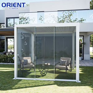 Abri <span class=keywords><strong>de</strong></span> <span class=keywords><strong>jardin</strong></span> en aluminium haut <span class=keywords><strong>de</strong></span> gamme au design élégant, à prix abordable, avec structure renforcée, crée une espace <span class=keywords><strong>de</strong></span> vie extérieur supplémentaire pour le <span class=keywords><strong>jardin</strong></span> - Product Image 3