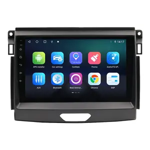 Radio Mobil Stereo Mobil Android 9.0 IPS 9 ", Pemutar Multimedia Radio Mobil untuk Ford Everest Ranger 2015-2018 Navigasi GPS